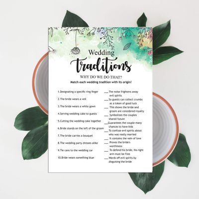 Cartões de Jogo Quadrados em Branco, 50 Un., Ideias de Presente para Chá de Noiva e Despedida de Solteira, Floral com Folhagem - Inkdotpot 12,7 Cm × 17,78 Cm / Branco - Por Que Fazemos Isso?