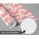 Vinil Autoadesivo Removível Monocromático em Rosa com Cavalos-Marinhos e Ondas, Mural para Banheiro, Lavanderia e Closet - S4Sassy 63,5 cm (L) × 152,4 cm (C) / Rosa - Vinil Texturizado