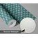 Papel de Parede Autoadesivo com Estampa de Pássaros Voando, Vinil Verde Removível DIY para Parede de Destaque na Entrada - S4sassy 63,5 cm (L) × 914,4 cm (C) / Verde - Vinil Texturizado