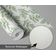 Papel de Parede Autoadesivo Estampa Samambaia Botânica Papel Contact Vinílico Verde Removível para Parede de Entrada Solução Fácil - S4sassy 63,5 cm (L) × 304,8 cm (C) / Verde - Vinil Texturizado