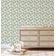 Papel de Parede Autoadesivo Estampa Samambaia Botânica Papel Contact Vinílico Verde Removível para Parede de Entrada Solução Fácil - S4sassy 63,5 cm (L) × 304,8 cm (C) / Verde - Vinil Texturizado