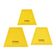 Conjunto de 3 Estênceis de Trapézio 7,6/10,2/12,7 cm para Matelassê, Costura e Patchwork - Traceease Amarelo