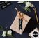 Etiquetas para Pendurar em Papel Metalizado "Obrigado" para Lembrancinhas de Chá de Noiva - Inkdotpot 100 Etiquetas Metalizadas / Preto - Prata
