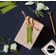 Etiquetas de Papel Metalizado para Pendurar 'Feliz Aniversário' para Lembrancinhas - Inkdotpot 50 Etiquetas Metalizadas / Verde - Prata