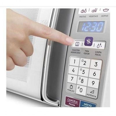 Forno Microondas 34 Litros Meo44 Electrolux Branco 220V