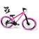 Bicicleta aro26 Vikingx Tuff X44 Câmbios Shimano 21v FreioDisco FreerideVmaxx Pneu Flame RosaPreto