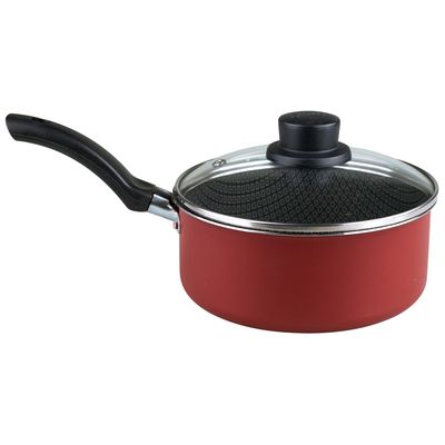 Conjunto de Panelas Antiaderente Copacabana Eirilar - Vermelho 5 Peças