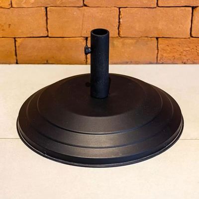 Jogo Mesa Piscina Para área Externa 6 Cadeiras Tela Sling Amélia Mesa 1,40m + Guarda Sol Preto