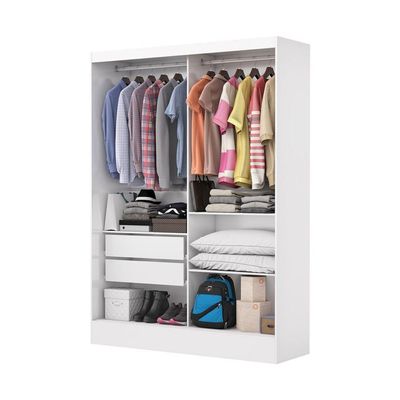 Guarda Roupa Com 2 Portas Espelhado Sapphire -grand Line