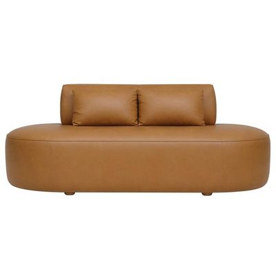 Sofá Orgânico Horizonte 3 Lugares 210cm Corano Caramelo - Nexta Casa
