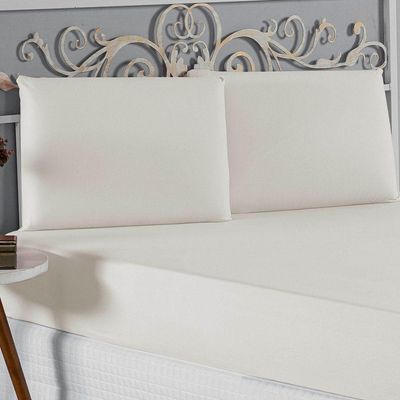 Jogo De Cama Queen Nobre 3 Peças Lençol Com Elástico De 30cm De Altura Malha 100% Algodão - Palha