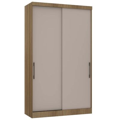 Guarda Roupa Solteiro 135cm 2 Portas 3 Gavetas Delphi Avelã/cinnamon L01 - Mpozenato