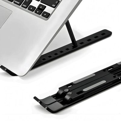 Suporte Para Notebook, Tablet Ergonômico Ajustável Portátil Com 10 Níveis De Altura E Refrigeração Otimizada