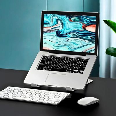 Suporte Para Notebook, Tablet Ergonômico Ajustável Portátil Com 10 Níveis De Altura E Refrigeração Otimizada