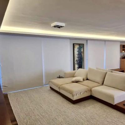 Persiana Rolo Blackout Branco Napolis - 2,41m X 2,52m Branco