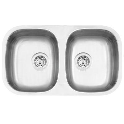 Cuba Dupla de Embutir Isis Aço Inox Acetinado 2C 34 BL - Tramontina 94030/102