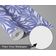 Papel de Parede Moderno Folhagem Tropical Azul, Vinil Autoadesivo, Aplicação Fácil DIY para Quarto, Armários e Ambientes - S4Sassy 63,5 cm (L) × 609,6 cm (C) / Azul - Vinil Liso