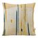 Capa de Almofada Amarela Estampada Luxuosa, Capa Decorativa para Almofada e Travesseiro - Vargottam 40,64 Cm × 40,64 Cm – Quadrado / Amarelo