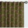 Cortinas Extra Longas de Algodão para Tetos Altos/Portas Francesas - Filtra Luz, Canaleta/Alças - 2 Painéis - Flores Botânicas - Vargottam 132,08 Cm (L) × 182,88 Cm (C) / Verde