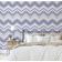 Papel de Parede Autoadesivo Removível em Vinil Tribal Zigzag Roxo, Mural Moderno para Quarto, Banheiro, Lavanderia e Closet - S4Sassy 63,5 cm (L) × 304,8 cm (C) / Roxo - Vinil Liso