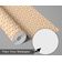 Papel de Parede Autoadesivo Vinílico com Estampa de Nó Geométrico Bege, Revestimento Decorativo Fácil DIY para Quarto e Sala - S4Sassy 63,5 cm (L) × 609,6 cm (C) / Bege - Vinil Liso