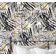 Papel de Parede Folhas de Palmeira Pintadas à Mão, Preto, Vinil Autoadesivo, Decorativo, Instalação Fácil para Quarto e Sala - S4Sassy 63,5 cm (L) × 304,8 cm (C) / Preto - Vinil Liso