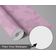 Papel de Parede Floral Bege Autocolante Removível, Mural Instantâneo Rosa para Quarto, Banheiro, Lavanderia, Interior do Closet - S4Sassy 63,5 cm (L) × 914,4 cm (C) / Rosa - Vinil Texturizado
