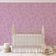 Papel de Parede Floral Bege Autocolante Removível, Mural Instantâneo Rosa para Quarto, Banheiro, Lavanderia, Interior do Closet - S4Sassy 63,5 cm (L) × 914,4 cm (C) / Rosa - Vinil Texturizado