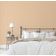 Papel de Parede Autoadesivo Vinílico com Estampa de Nó Geométrico Bege, Revestimento Decorativo Fácil DIY para Quarto e Sala - S4Sassy 63,5 cm (L) × 914,4 cm (C) / Bege - Vinil Texturizado