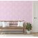 Papel de Parede Cottage Floral Coração de Renda Rosa, Vinil Autoadesivo, Fácil Aplicação DIY para Quarto Farmhouse, Sala, Armários - S4Sassy 63,5 cm (L) × 152,4 cm (C) / Rosa - Vinil Liso