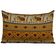 Capas de Almofada Luxuosas Estampadas Tema Amarelo, Capas Decorativas, Capa para Almofada Lombar - Vargottam 50,8 Cm × 30,48 Cm / Amarelo