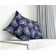 Capas de Almofada Decorativas Estampadas Tema Azul de Luxo - Vargottam 45,72 Cm × 45,72 Cm – Quadrado / Azul