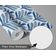 Revestimento Autoadesivo Vinílico, Motivo Botânico de Folhas  Papel de Parede Azul para Quarto, Banheiro, Lavanderia e Armário - S4Sassy 63,5 cm (L) × 914,4 cm (C) / Azul - Vinil Liso