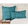 Capa de Almofada Decorativa Estampada com Tema Azul - Vargottam 30,48 Cm × 50,8 Cm – Retangular / Azul