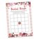 50 Cartões Florais para Chá de Noiva e Despedida de Solteira, em Lote, Quadrados em Branco, Preenchíveis, Ideias de Presente - Inkdotpot 12,7 Cm × 17,78 Cm / Branco - Bingo da Noiva