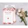 50 Cartões Florais para Chá de Noiva e Despedida de Solteira, em Lote, Quadrados em Branco, Preenchíveis, Ideias de Presente - Inkdotpot 12,7 Cm × 17,78 Cm / Branco - Bingo da Noiva