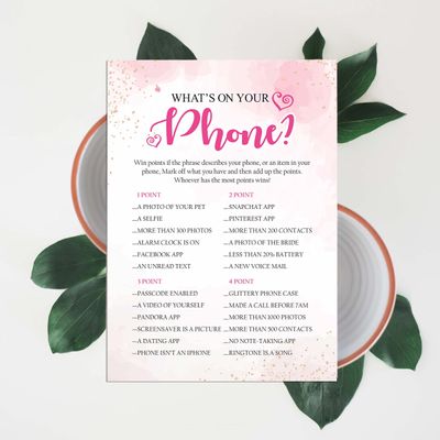 50 Cartões de Jogo Quadrados em Branco com Respingo em Aquarela para Chá de Noiva, Casamento e Despedida de Solteira - Inkdotpot 12,7 Cm × 17,78 Cm / Branco - O Que Tem no Seu Celular