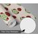Papel de Parede Vinílico Autoadesivo Marrom, Estampa de Botões Florais - Mural Asiático, para Banheiro, Lavanderia e Closet - S4Sassy 63,5 cm (L) × 304,8 cm (C) / Marrom - Vinil Liso