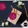 Etiquetas de Papel 'Feliz Aniversário' para Lembrancinhas, Etiquetas Pendentes Metalizadas para Artesanato - Inkdotpot 100 Etiquetas Metalizadas / Rosa - Prata