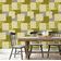 Papel de Parede Estampa de Folhas Patch, Estilo Asiático, Vinil Autoadesivo, Aplicação DIY Fácil para Quarto e Sala - Verde - S4Sassy 63,5 cm (L) × 914,4 cm (C) / Verde - Vinil Liso