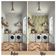 Papel de Parede Vinílico Autoadesivo Folha Vertical Verde, Aspecto Natural, Revestimento Decorativo, Fácil DIY para Quarto e Sala - S4Sassy 63,5 cm (L) × 152,4 cm (C) / Verde - Vinil Liso