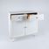 Aparador Buffet Ditália 2 Gavetas 2 Portas Branco R-629