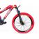 Bicicleta Aro 26 Vikingx Tuff Freio Hidráulico 21v Freeride Rodas Vmaxx Suspensão Pneu Flame vermelho-Azul X25