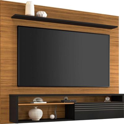 Painel Para Tv Nt 1100 Freijó Com Preto - Notável