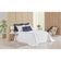 Cobre Leito Eden King 3 Peças Hipercal 180 Fios 100% Poliéster - Branco