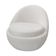 Poltrona Orgânica Kaira Base Fixa Bouclé Off White - Nexta Casa