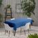 Toalhas de Mesa Impermeáveis para Uso Interno/Externo, Capas de Primavera/Verão para Mesa Circular do Pátio/Churrasco/Piquenique - Vargottam 147,32 Cm (L) × 259 Cm (C) / Azul