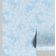 Papel de Parede Autoadesivo Vinil Removível, Motivo Clássico de Folhagem Azul, Faça-Você-Mesmo para Parede de Entrada - S4sassy 63,5 cm (L) × 914,4 cm (C) / Azul - Vinil Texturizado