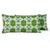 Capa para Almofada Lombar Retangular em Poliéster, Uso Interno/Externo, Impermeável para Intempéries, Móveis de Pátio - Vargottam 40,46 Cm × 60,96 Cm / Verde