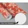 Papel de Parede Vinil Autoadesivo Folhas Retrô Chic Impermeável Removível Rosa para Quartos e Salas, Armários, Espaços Locados - S4Sassy 63,5 cm (L) × 304,8 cm (C) / Rosa - Vinil Texturizado